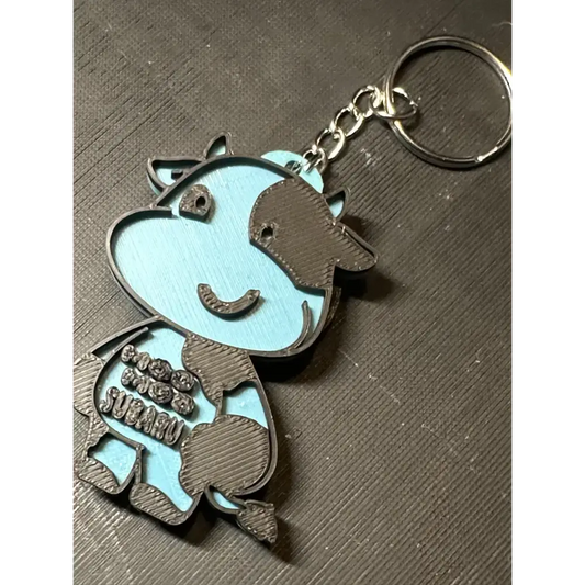 Keychains - moo moo subaru