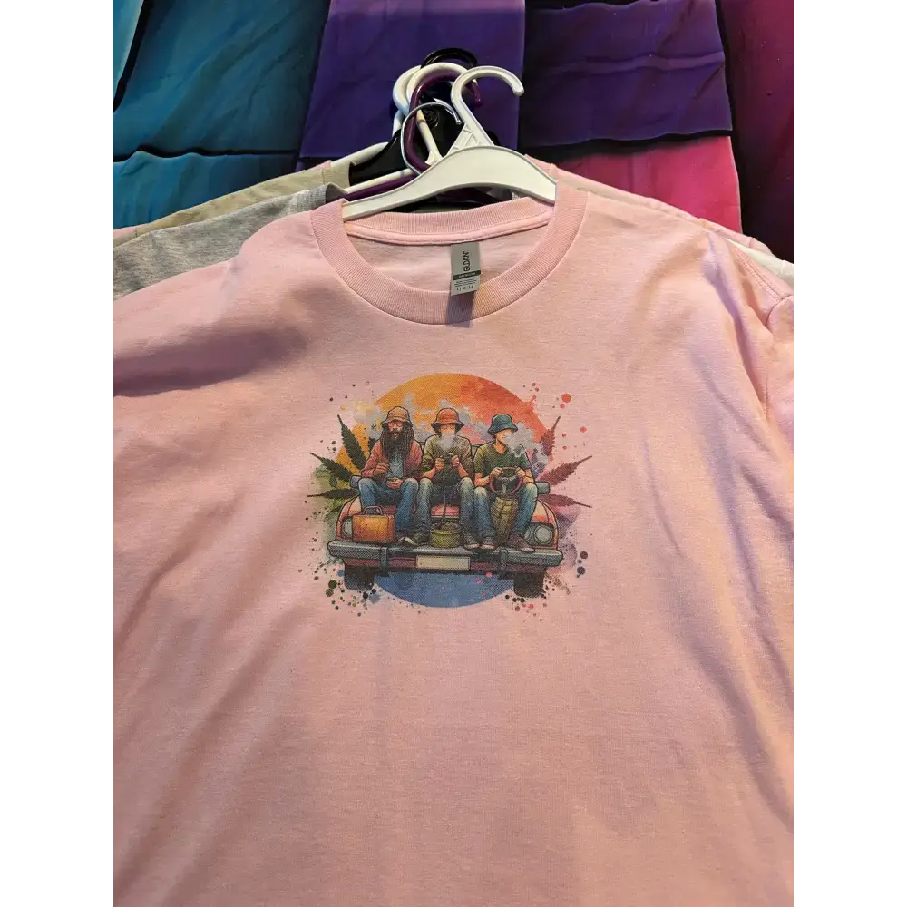 Sublimation shirts - chilled freinds size large