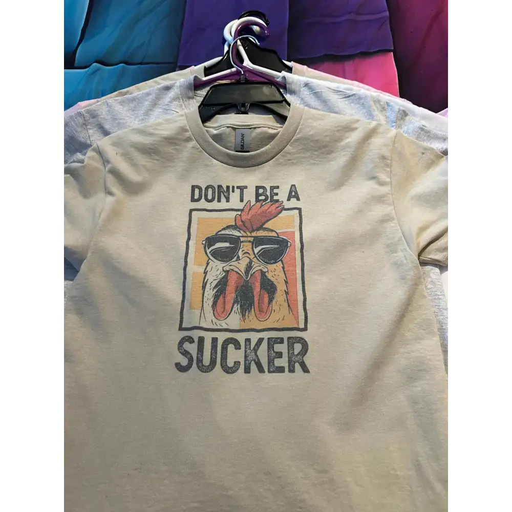 Sublimation shirts - tan dont be size small