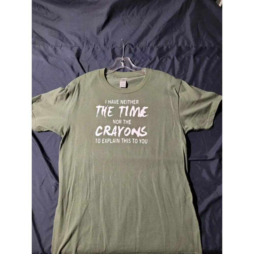 unisex shirts - crayons size medium