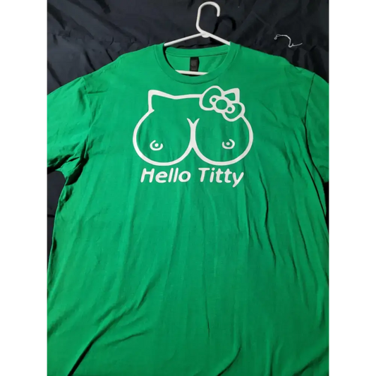 unisex shirts - hello tiity size xl